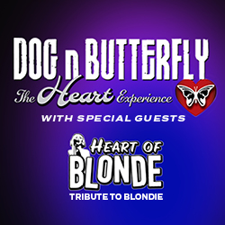 Dog n Butterfly with special guests Heart of Blonde